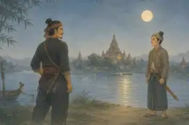 How the King of Pagan caught the thief?