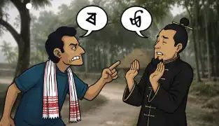 Why did the Ahom Kingdom abandon its Own Language?