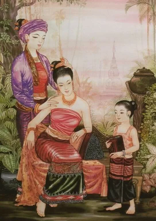 Tai-Kadai Oil Painting Art