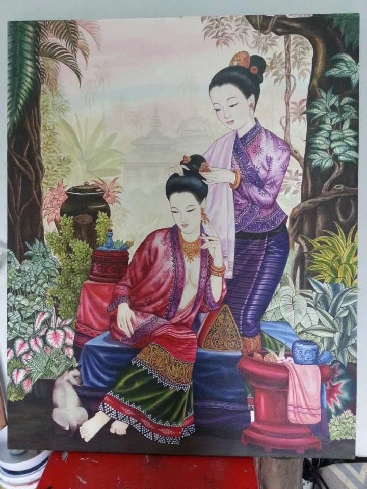 Tai-Kadai Oil Painting Art