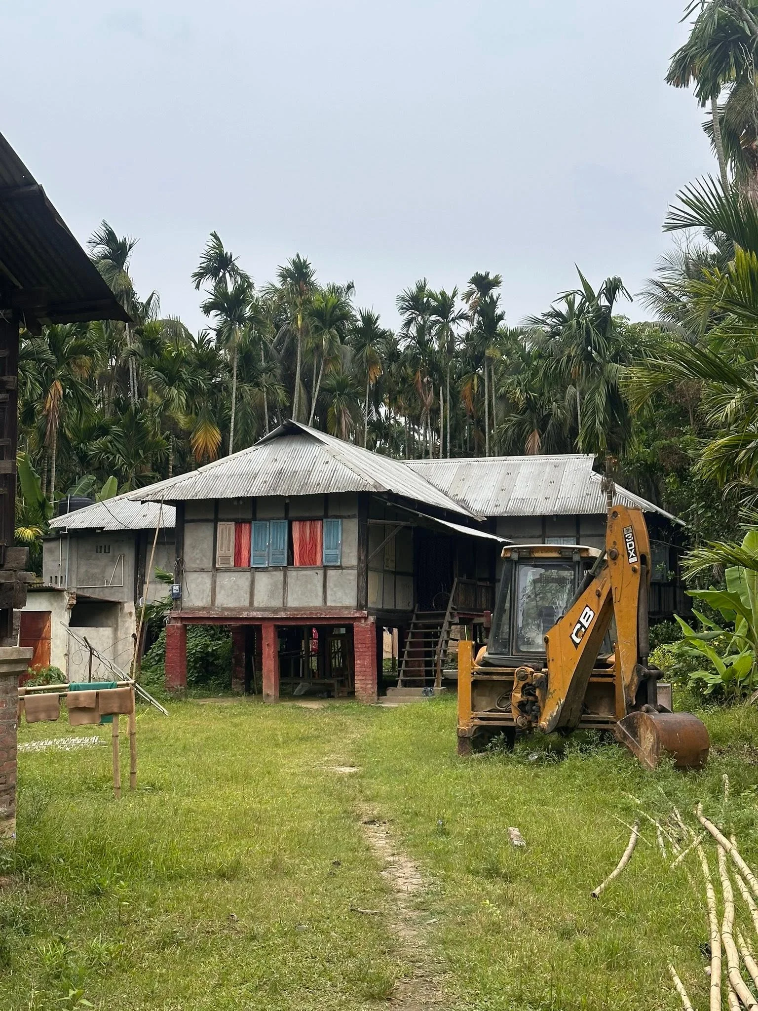 Traditional Silt Houses in Rajapukhuri Shyam Village, Golaghat