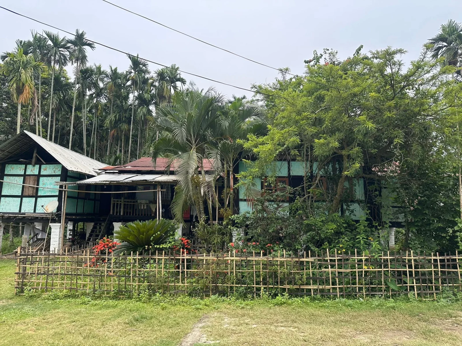 Traditional Silt Houses in Rajapukhuri Shyam Village, Golaghat