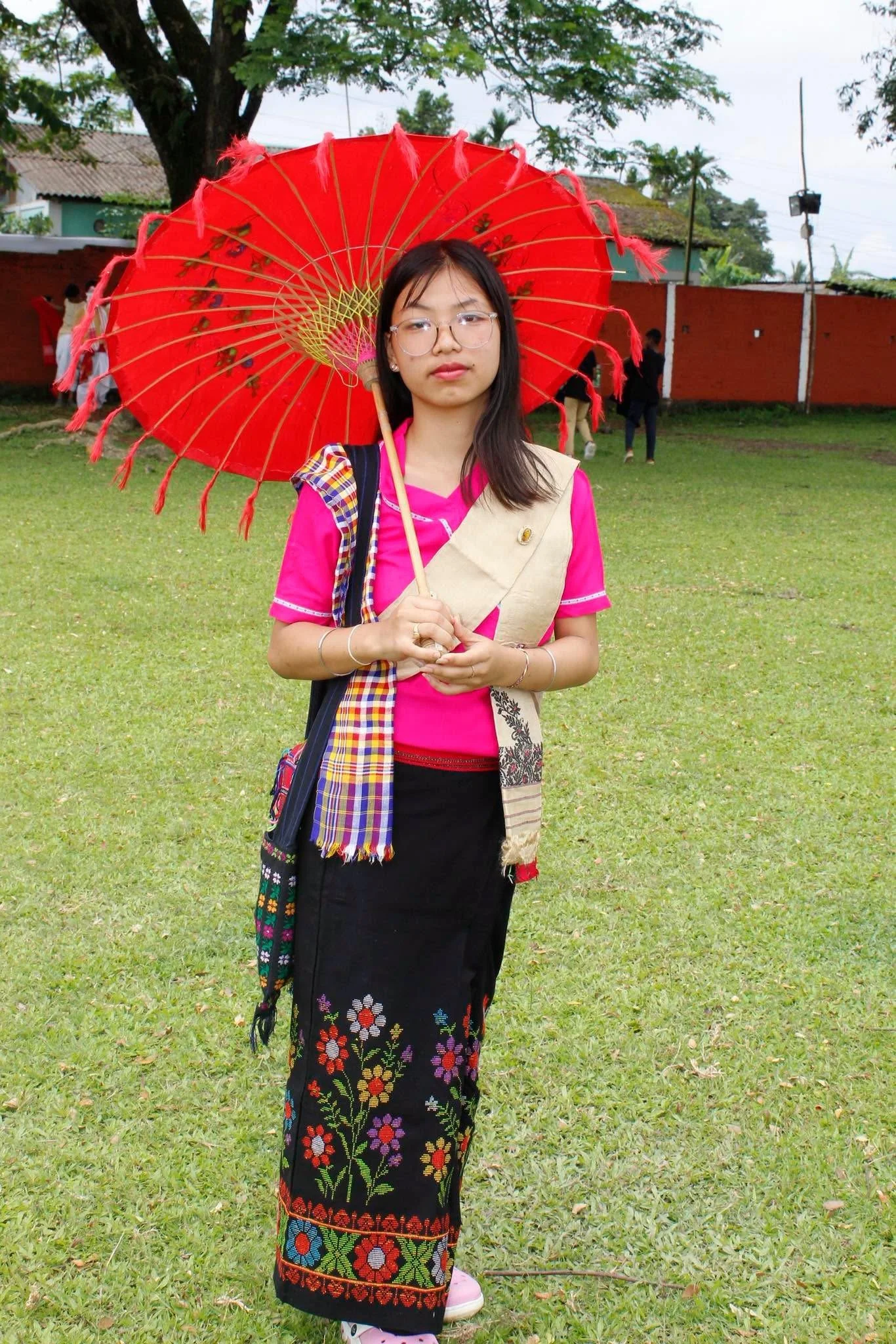 Beautiful Tai Khamyang Attire