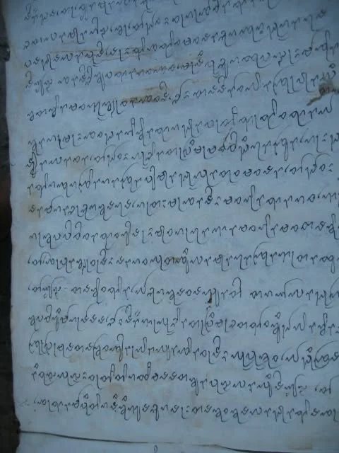 Glimpse of Tai-Kadai Manuscripts