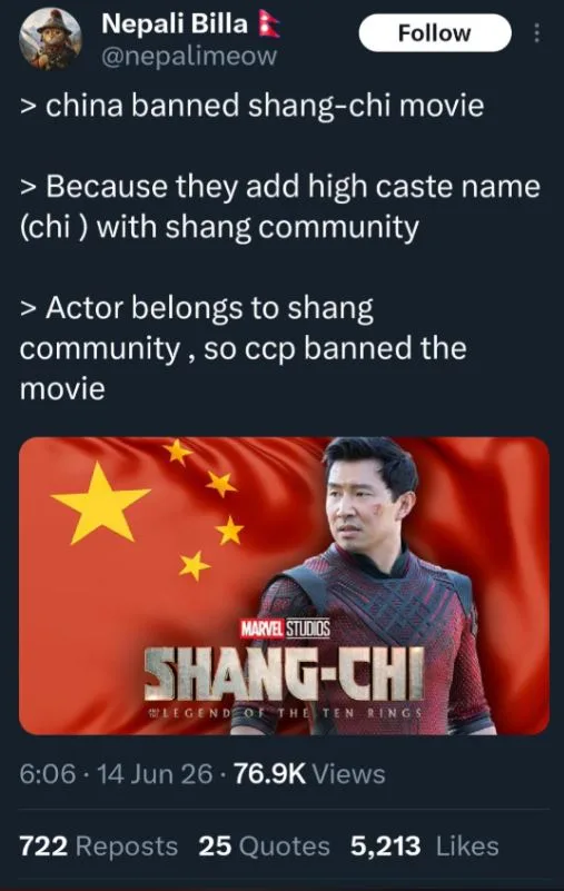No this is not Sarcasm. Caste Hindu Social media users are seriously believing this